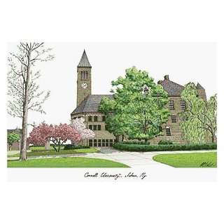  Campus Images NY996 Cornell University Lithograph