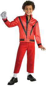   Jackson Halloween Costume Red Thriller Music Video MJ Boys Outfit