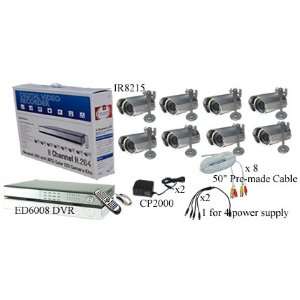  CCTVDirectBuy Web Complete Surveillance System with 8 High 