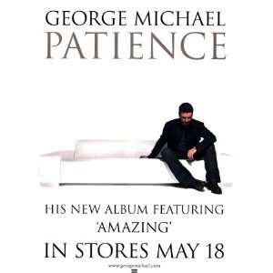  George Michael   Patience Album Release Giant Poster Print 