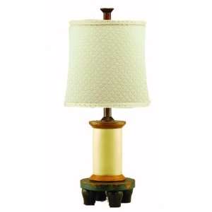  The Thread that Binds Spool Table Lamp w/Shade: Home 