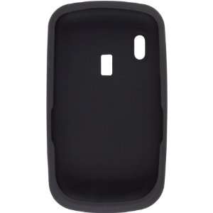   Premium Silicone Gel Skin Case (Black) For Alcatel OT 802: Electronics