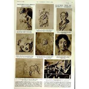    1952 ART EXHIBITION WATTEAU FRAGONARD BRUN DAUMIER