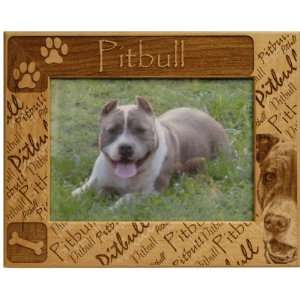   Terrier: 5 X 7 Engraved Alderwood Picture Frame #0036: Home & Kitchen