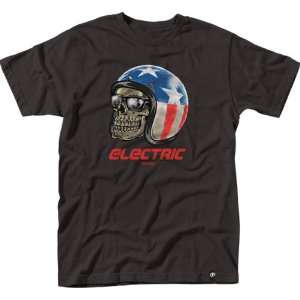  Electric Helmet Mens Short Sleeve Race Wear T Shirt/Tee w 