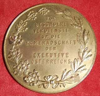 Medal for extraordinary contributions AUSTRIAN POLICE  