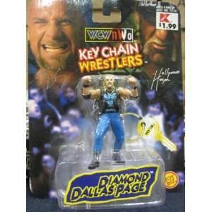 WCW nWo Key Chain Wrestlers Diamond Dallas Page distributed by Toy Biz 