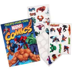  Lets Party By Hallmark Marvel Create Your Own Comic Book 