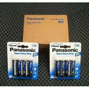  4 Pack AA Panasonic Batteries Case Pack 240 Electronics