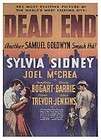 DEAD END MOVIE POSTER ~ HUMPHREY BOGART 26x38 Eleanor Parker
