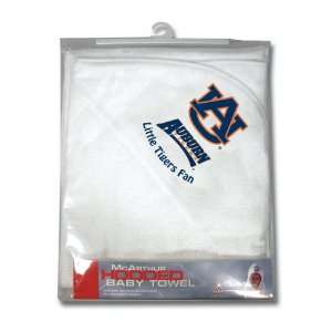  Auburn Tigers Hooded Baby Towel (White): Sports & Outdoors