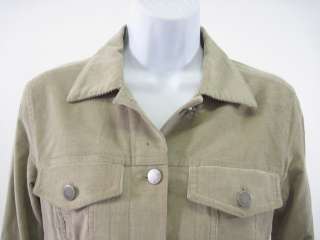 you are bidding on a theory bergdorf goodman beige corduroy jacket in 