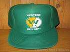 WESTERN HATCHERY VTG 80s Chicks Egg Farm Green Trucker Snapback Hat 