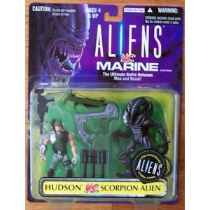  Aliens Vs Marine  Hudson Vs Scorpion Alien Toys & Games