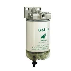    Griffin G341 10 Spin On Fuel Filter / Water Separator: Automotive