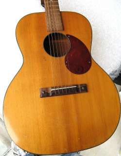 Vintage Kay Large Logo Acoustic Flat Top Western Guitar  