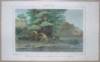 1840 print CANAL MAGDALENA, TIERRA DEL FUEGO, CHILE 11  