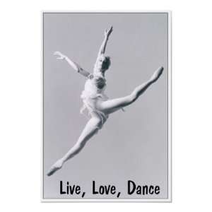  Live, Love, Dance 2 Print: Home & Kitchen
