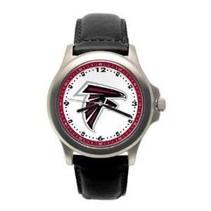   Falcons Mens Rookie League Leather Strap Watch