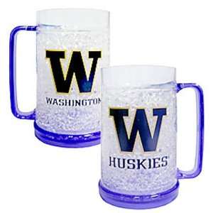  Washington Huskies Crystal Freezer Mug: Sports & Outdoors
