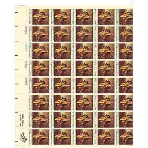  Washington at Princeton Sheet of 50 x 13 Cent US Postage Stamps 