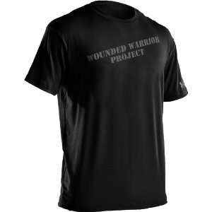  Under Armour Wounded Warrior T Shirts 1217627 Black XXL 