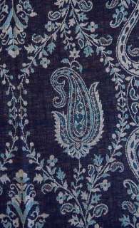Wool, Jamavar, Paisley Shawl. Great Gift—Easy & Unusual  