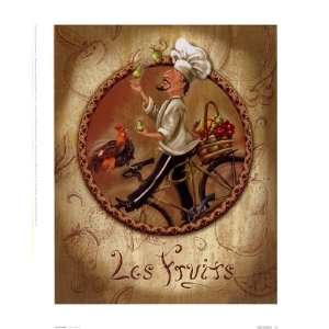  Les Fruits by Shari Warren 10x12: Kitchen & Dining