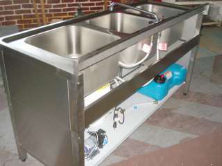 Compartment Portable Sink  