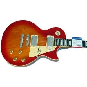  Traffic Autographed Signed Les Paul Style Guitar & Proof 