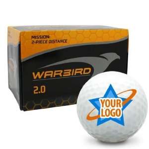Callaway Golf Warbird 2.0 Logo Golf Balls:  Sports 