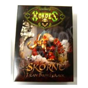  Hordes Skorne Titan Bronzeback Warbeast Toys & Games