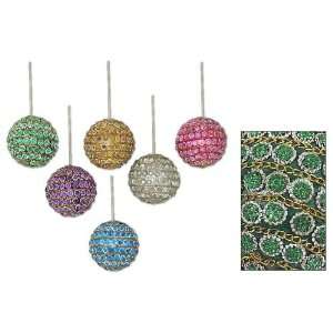  Beadwork ornaments, Color Trends (set of 6): Home 