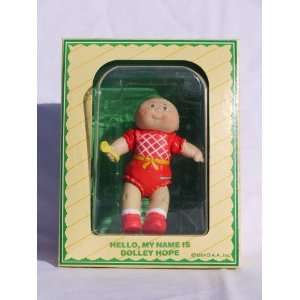   Cabbage Patch Kids Poseable Figure 1984   DOLLEY HOPE 