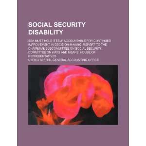  Social security disability: SSA must hold itself 