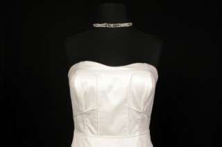  Barge La Fleur LF200 Ivory Silk New Strapless Bridal Wedding Dress 