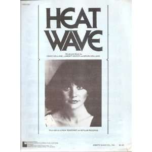  Sheet Music Heat Wave Linda Ronstadt 204 