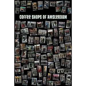   Coffee Shops AMSTERDAM POSTER RARE POT marijuana bar: Home & Kitchen