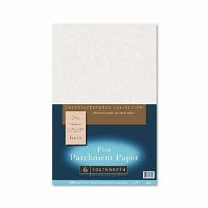   Parchment Paper, Ivory, 24lb, 11 x 17, 100 Sheets