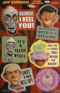 JEFF DUNHAM ACHMED WALTER PEANUT BUBBA MAGNET PACK NEW  