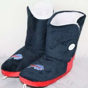   Bills Womens Team Color Button Boot Slippers: Sports & Outdoors