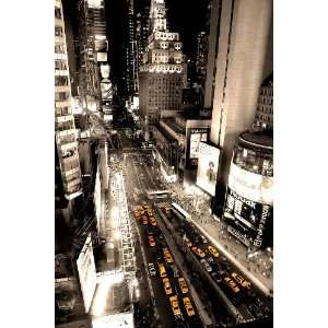  Amazing New York Times Square Yellow Cabs Vertical PAPER 