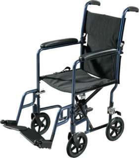 17 Drive Medical ATC Aluminum Transport Chair,19 lbs  