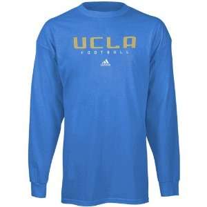 adidas UCLA Bruins Youth Blue Sideline Long Sleeve T shirt:  