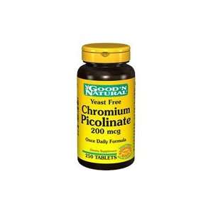  Chromium Picolinate 200mcg Yeast Free   One Daily Formula 