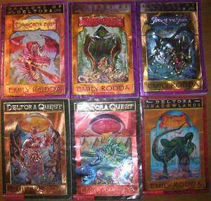 mixed lot 6 Deltora Quest,Dragons Emily Rodda  