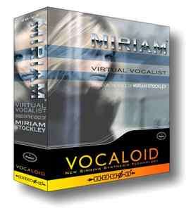 Vocaloid MIRIAM Vocal Adiemus Miriam Stockley CD ROM Windows Macintosh 
