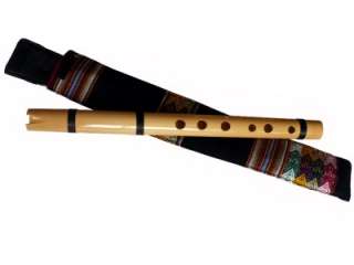 PROFESSIONAL BAMBOO WARI QUENA FLUTE in G + CASE (Free Shipping 