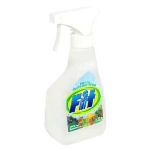  Fit Fruit And Vegetable Wash, 12 Ounce Spray Bottle 