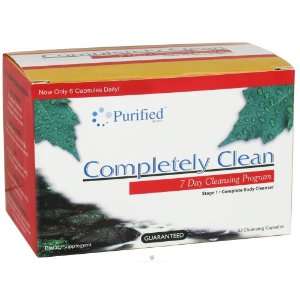 Purified Brand   Completely Clean 7 Day Cleansing System   42 Capsules 